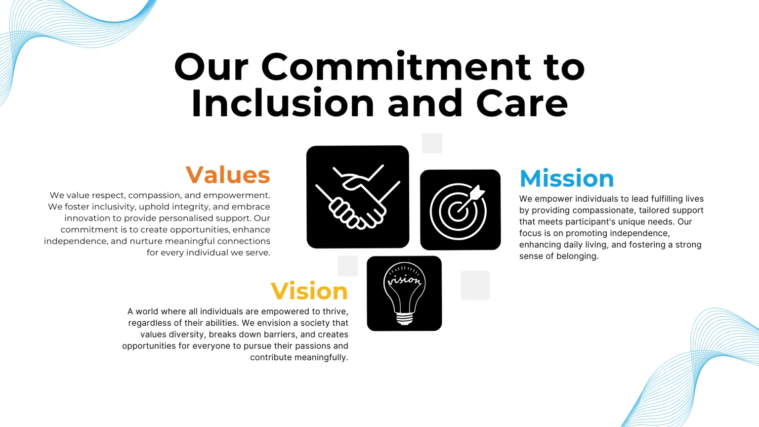 Reliable Care Solutions service overview infographic